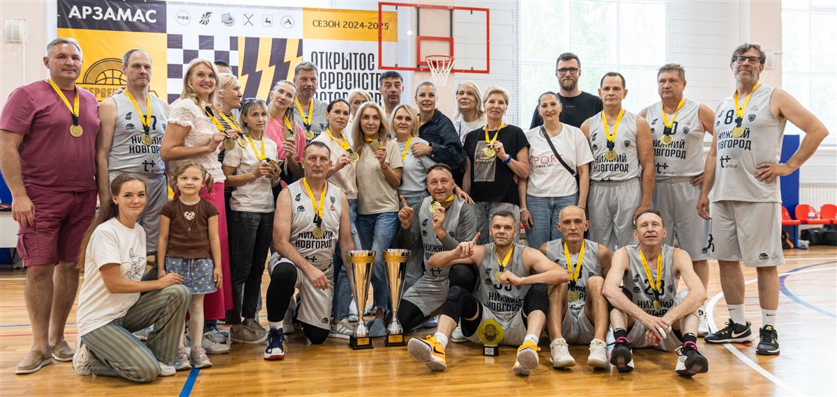 «Нижний Новгород» — чемпион в категориях Мужчины 55+ и Женщины 40+ 