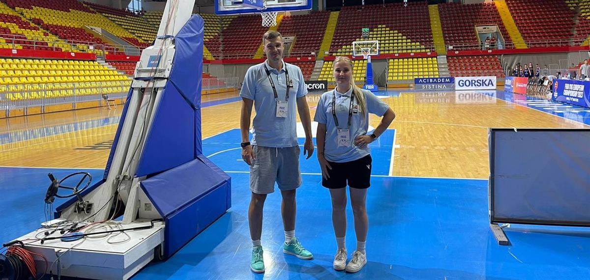 Роман Князев и Алина Ефременко прошли обучение по программе ФИБА